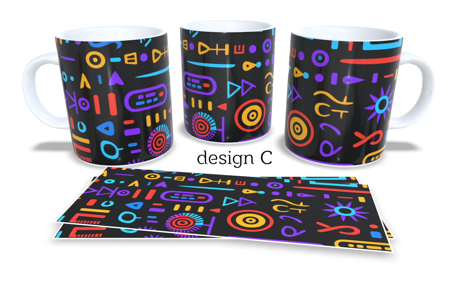 Colourfull Coffee and Tea Mug. Coffee Cup. Tea Mug. 