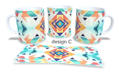 Set of 2 Coffee and Tea Mugs.