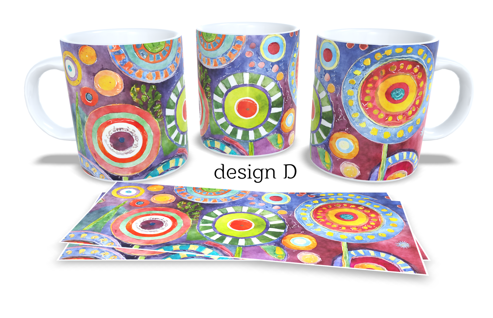 Colourfull Coffee and Tea Mug. Coffee Cup. Tea Mug. 