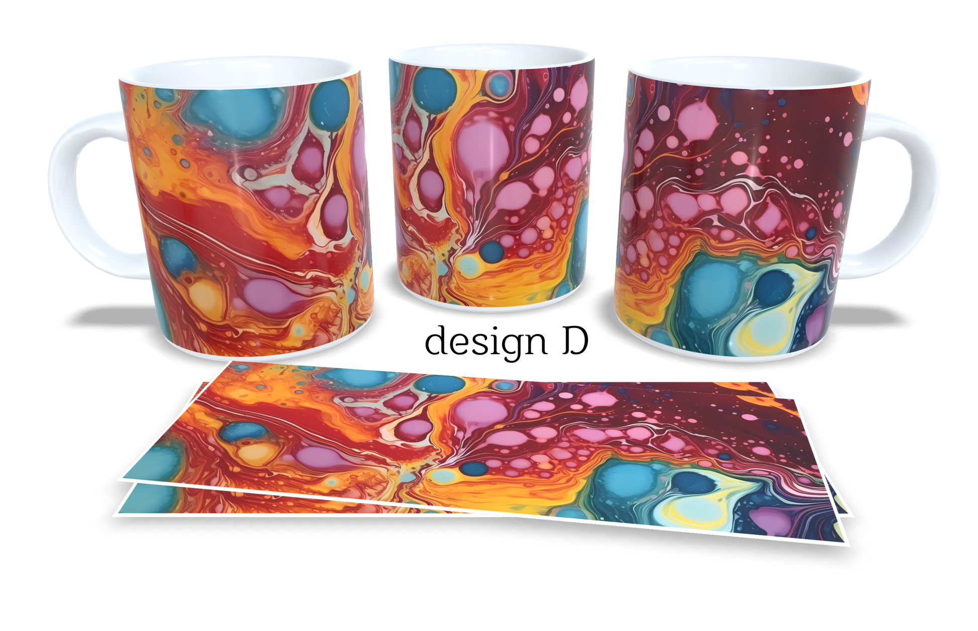 Colourfull Coffee and Tea Mug. Coffee Cup. Tea Mug. 