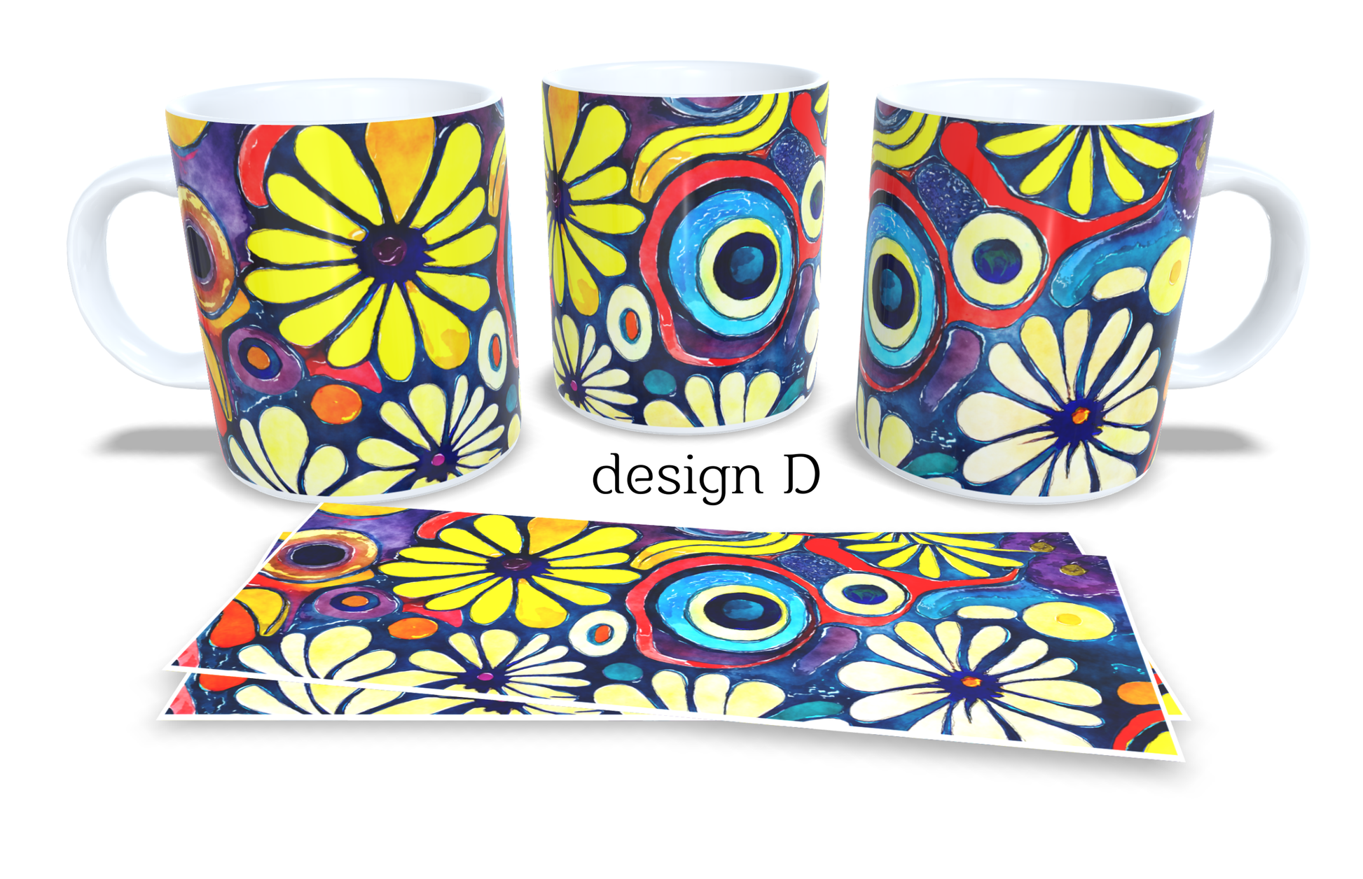 Colourfull Coffee and Tea Mug. Coffee Cup. Tea Mug. 