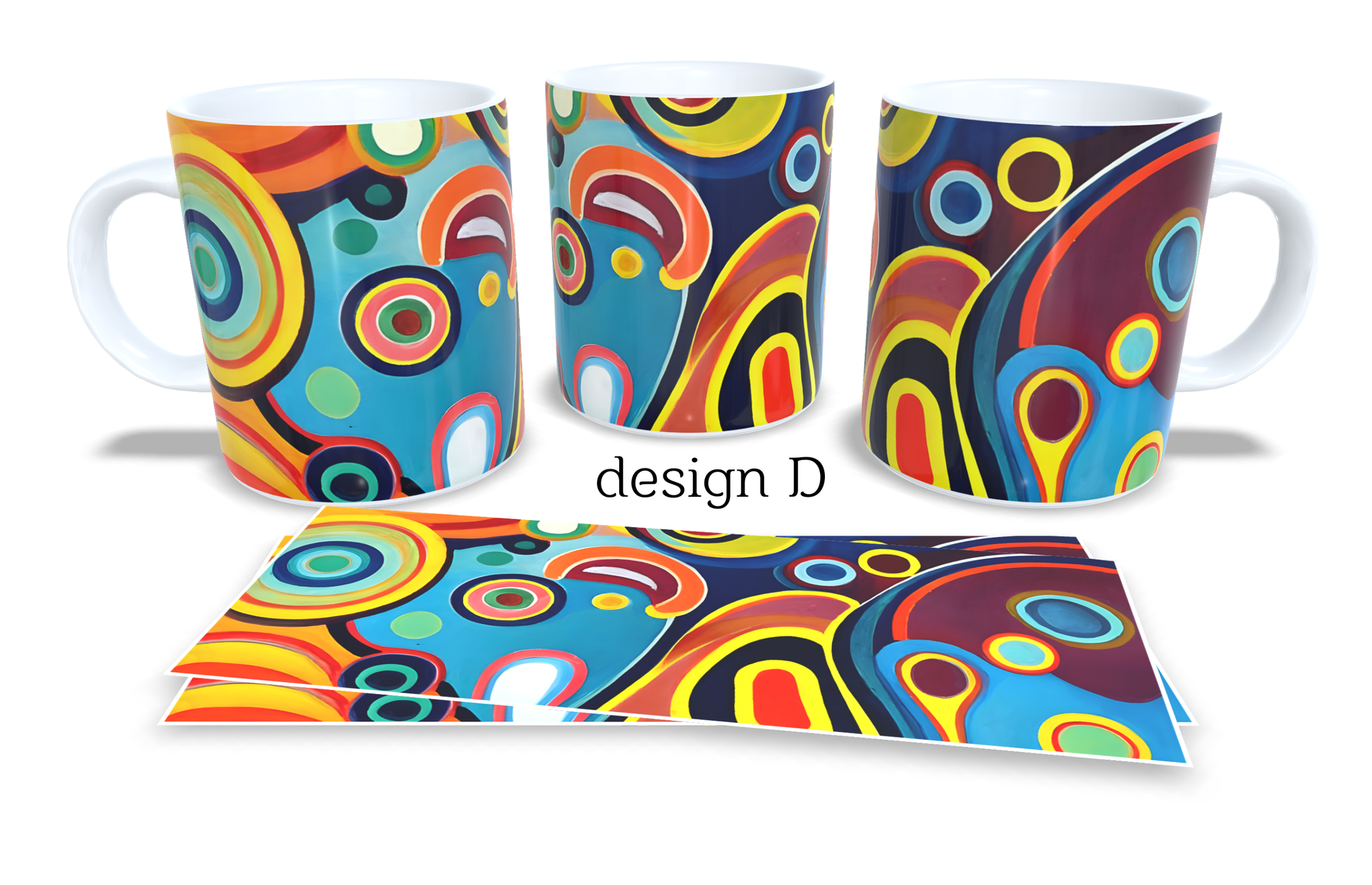 Colourfull Coffee and Tea Mug. Coffee Cup. Tea Mug. 