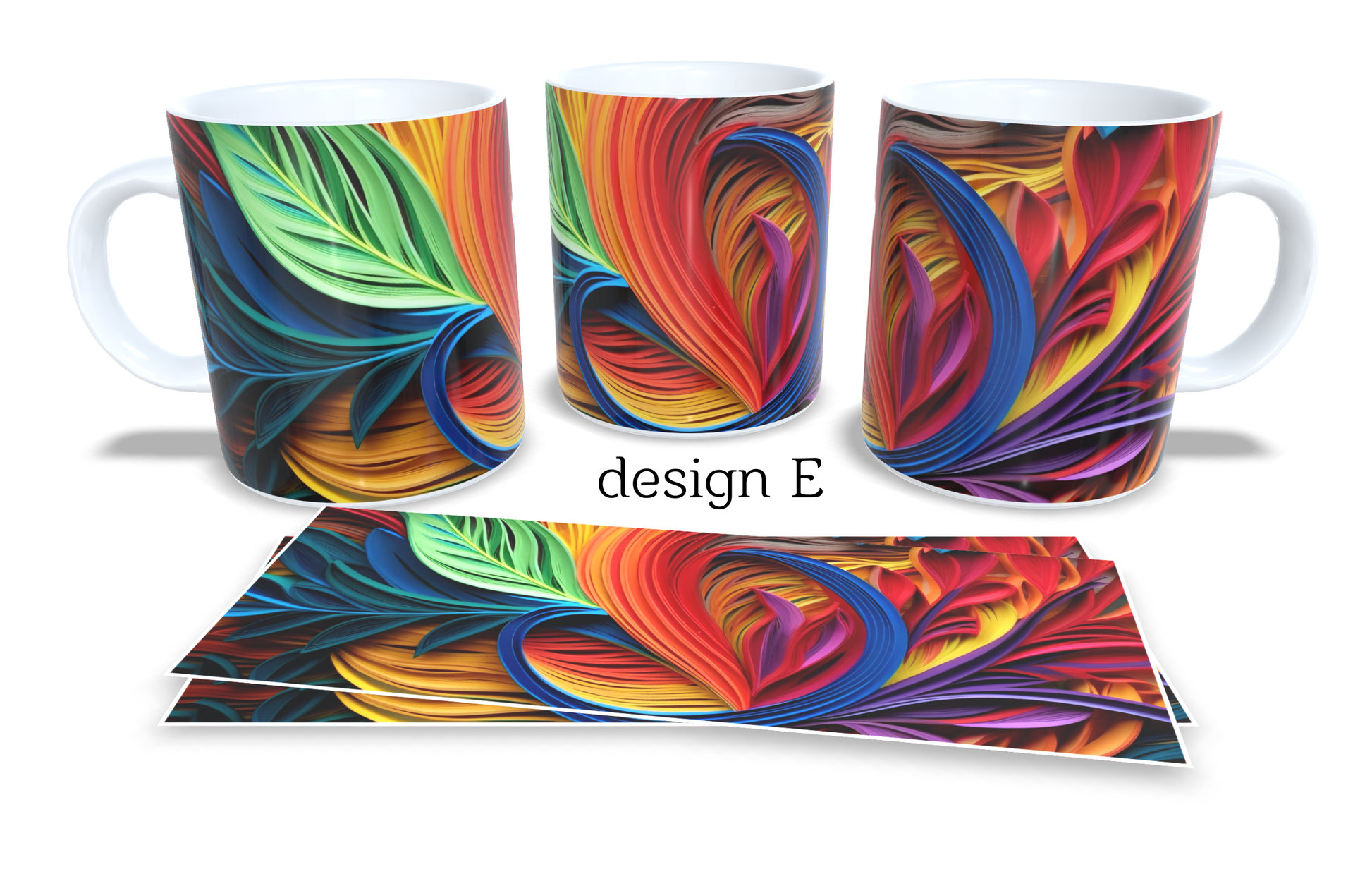 Colourfull Coffee and Tea Mug. Coffee Cup. Tea Mug. 