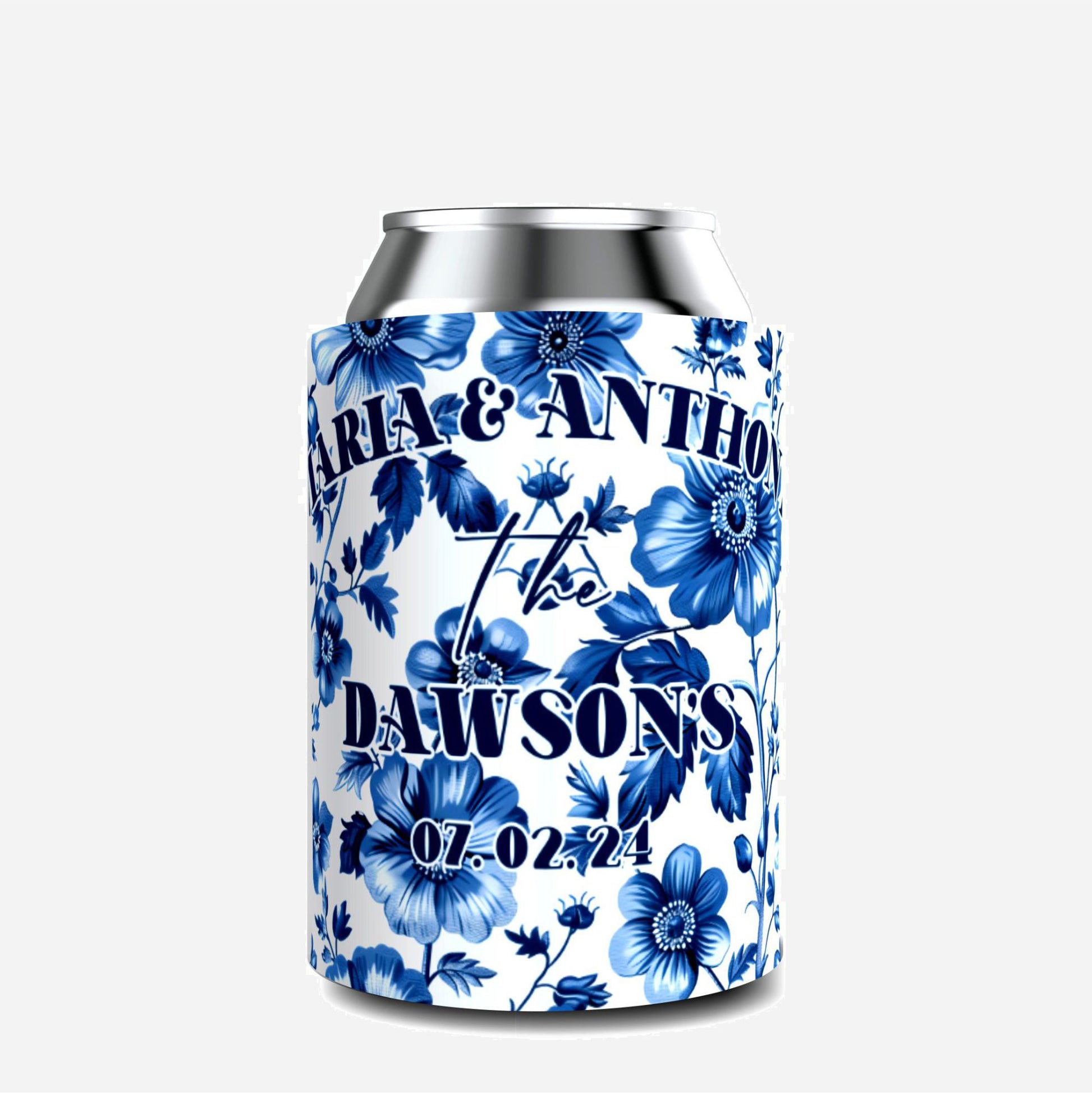  Full Colour Wedding Stubby Holder 