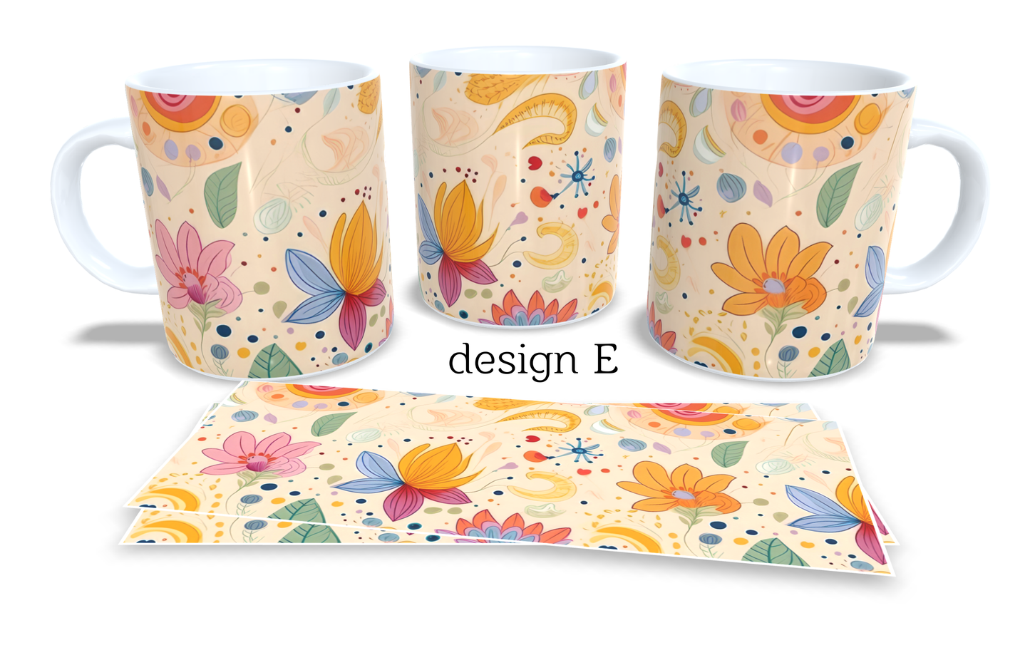 Colourfull Coffee and Tea Mug. Coffee Cup. Tea Mug. 