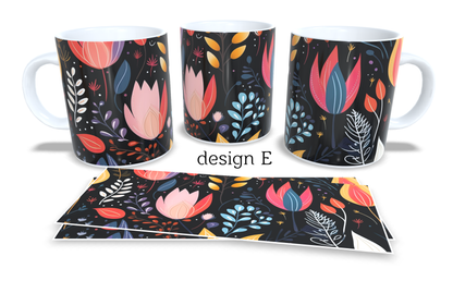 Colourfull Coffee and Tea Mug. Coffee Cup. Tea Mug. 