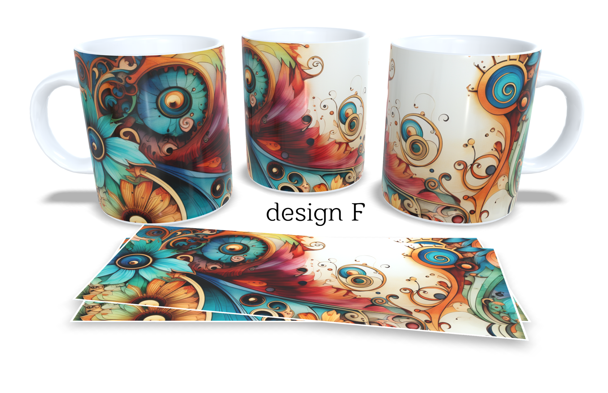 Colourfull Coffee and Tea Mug. Coffee Cup. Tea Mug. 