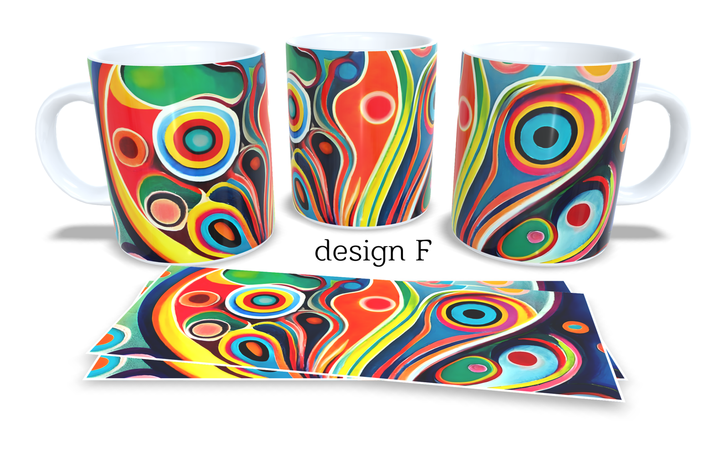 Colourfull Coffee and Tea Mug. Coffee Cup. Tea Mug. 