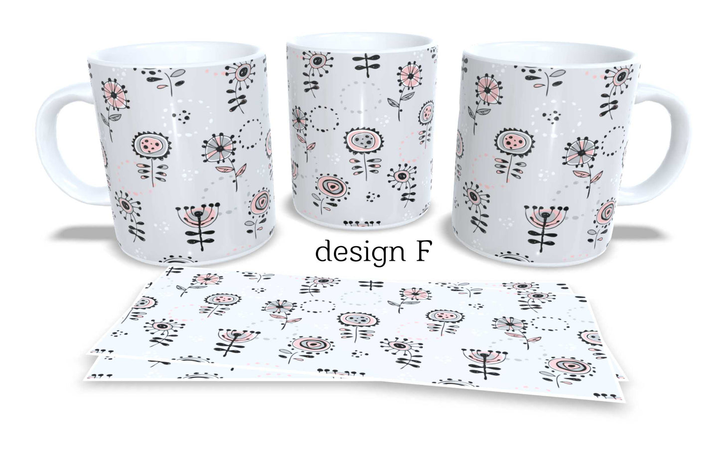 Set of 2 Coffee and Tea Mugs.