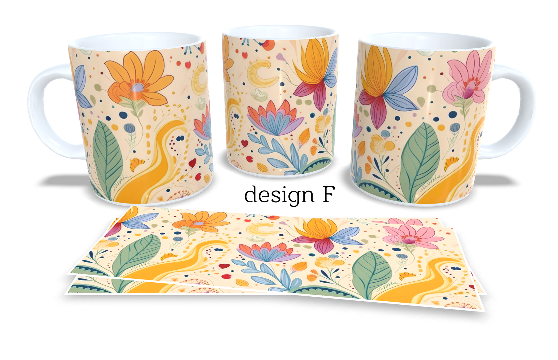 Colourfull Coffee and Tea Mug. Coffee Cup. Tea Mug. 