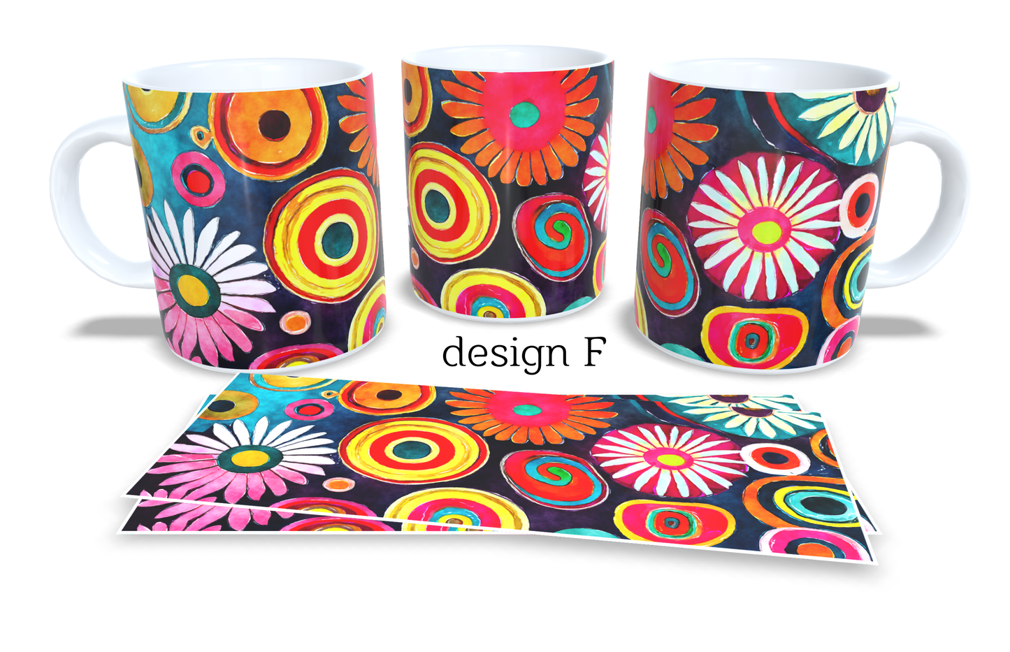 Colourfull Coffee and Tea Mug. Coffee Cup. Tea Mug. 