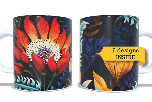 Set of 2 Coffee and Tea Mugs.