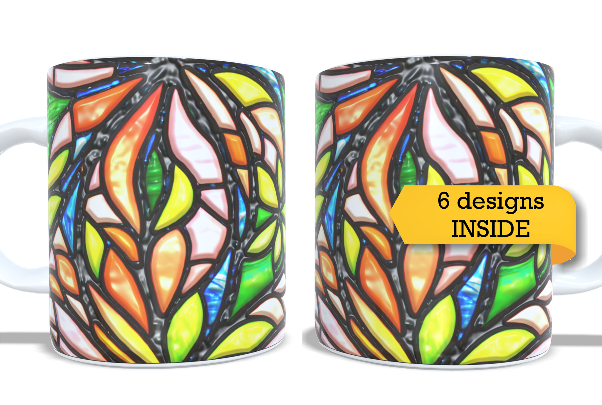 Colourfull Coffee and Tea Mug. Coffee Cup. Tea Mug. 