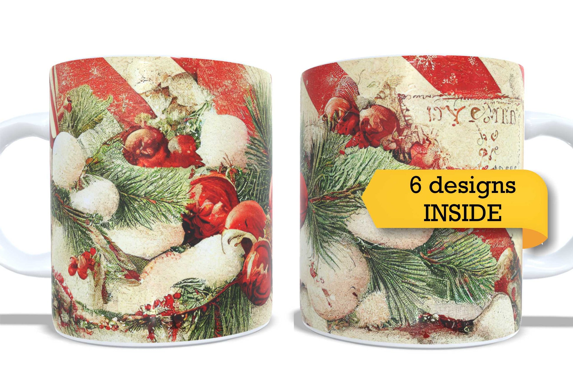  Set of 2 Coffee and Tea Mugs. 