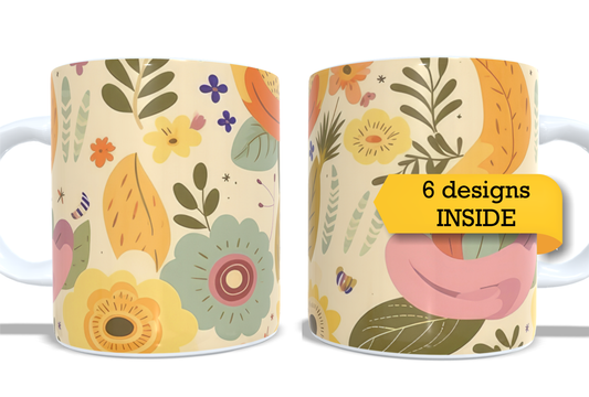 Colourfull Coffee and Tea Mug. Coffee Cup. Tea Mug. 