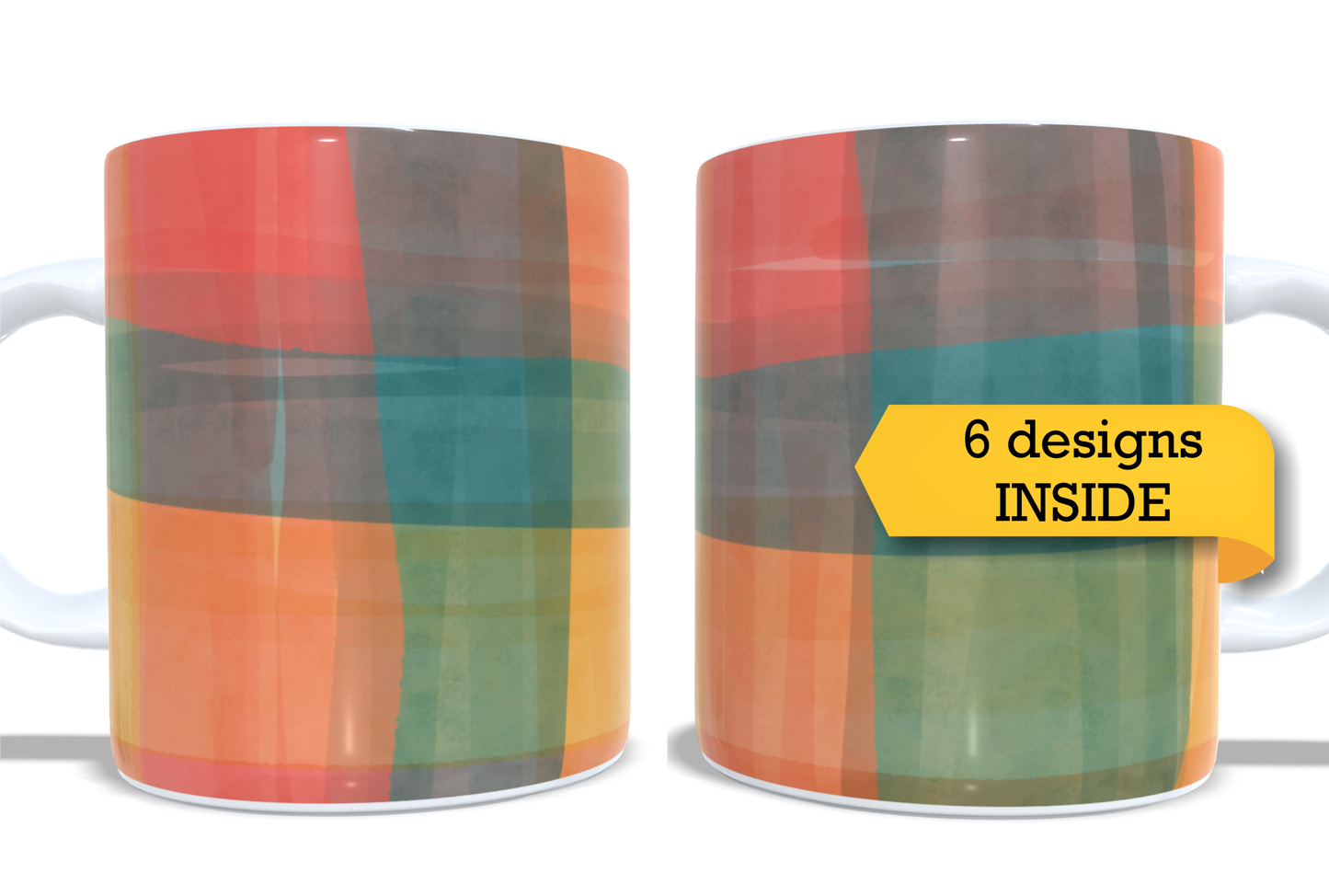 Colourfull Coffee and Tea Mug. Coffee Cup. Tea Mug. 