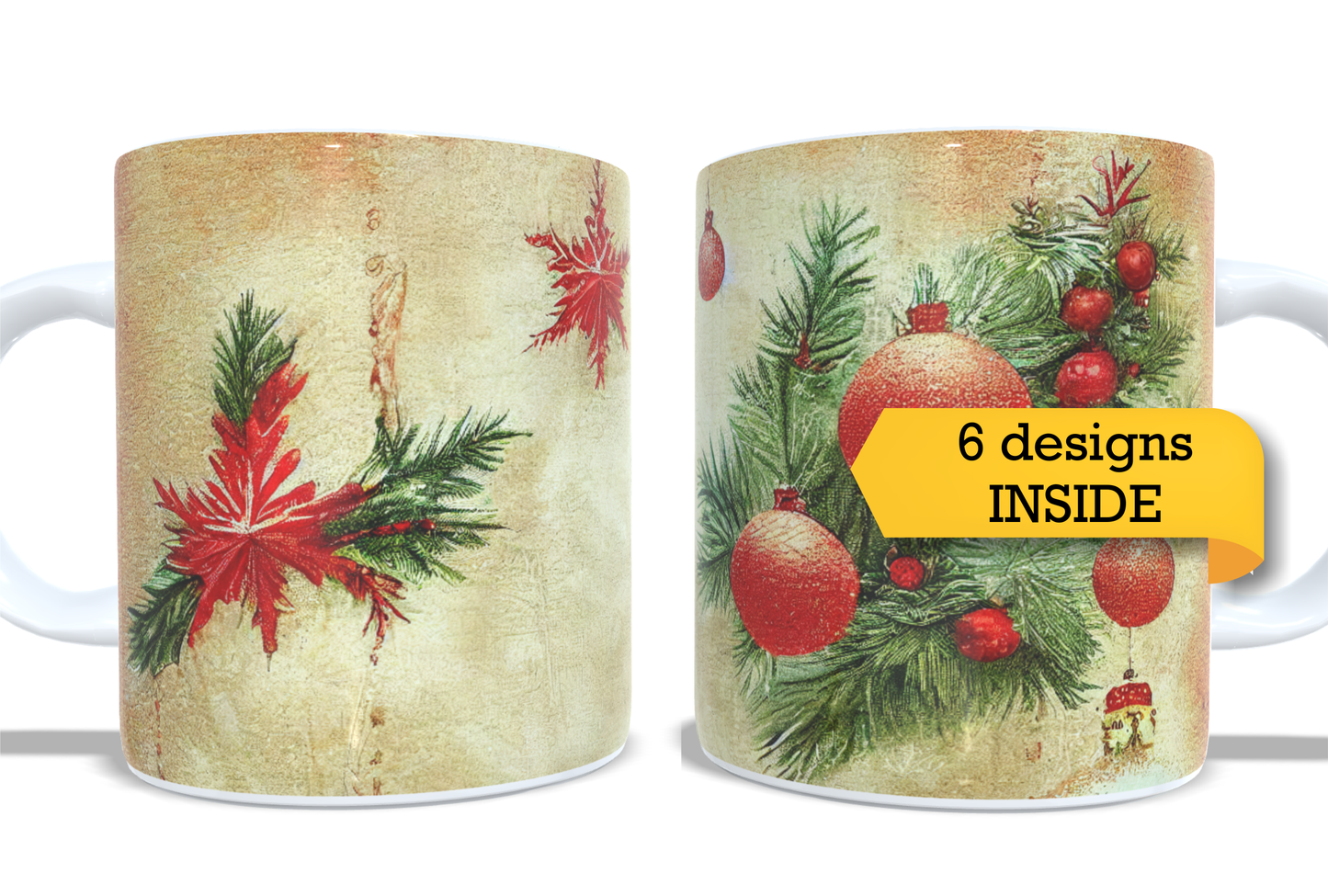 Colourfull Coffee and Tea Mug. Coffee Cup. Tea Mug. Watercolour floral design.