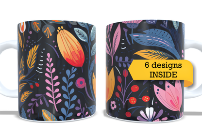 Colourfull Coffee and Tea Mug. Coffee Cup. Tea Mug. 