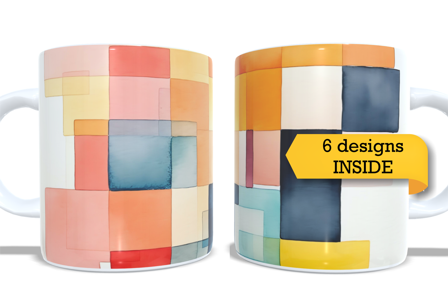 Colourfull Coffee and Tea Mug. Coffee Cup. Tea Mug. 