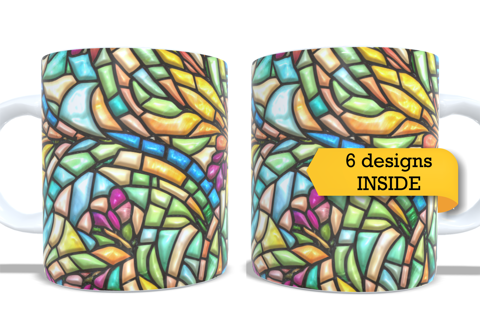 Colourfull Coffee and Tea Mug. Coffee Cup. Tea Mug. 