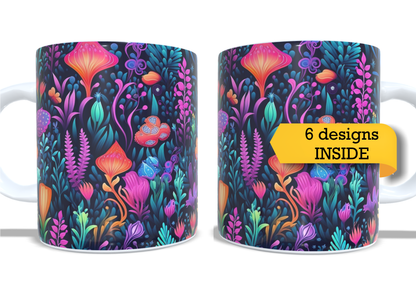 Colourfull Coffee and Tea Mug. Coffee Cup. Tea Mug. 