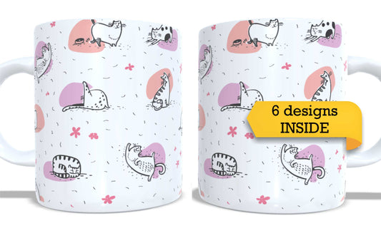 Set of 2 Coffee and Tea Mugs.