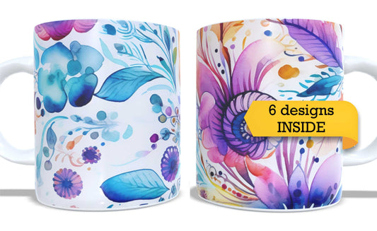 Set of 2 Coffee and Tea Mugs.