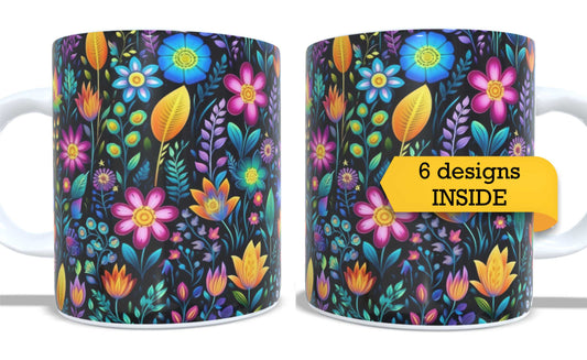 Set of 2 Coffee and Tea Mugs.