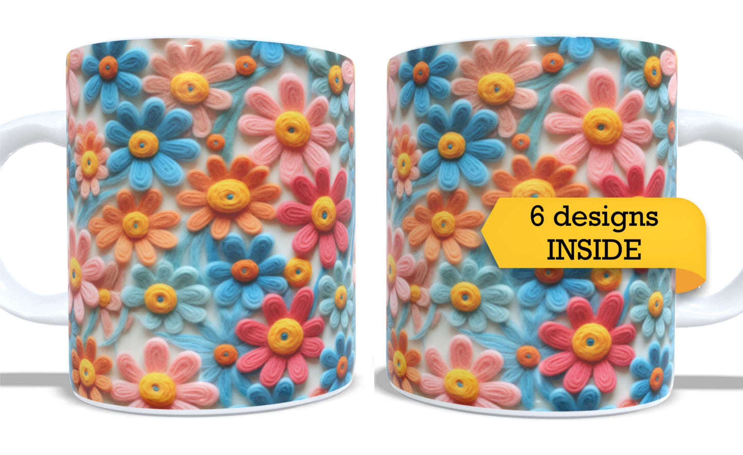 Set of 2 Coffee and Tea Mugs.