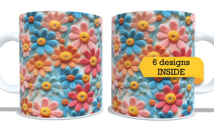 #262 Colourfull Coffee and Tea Mug. Coffee Cup. Tea Mug. Full colour sublimated