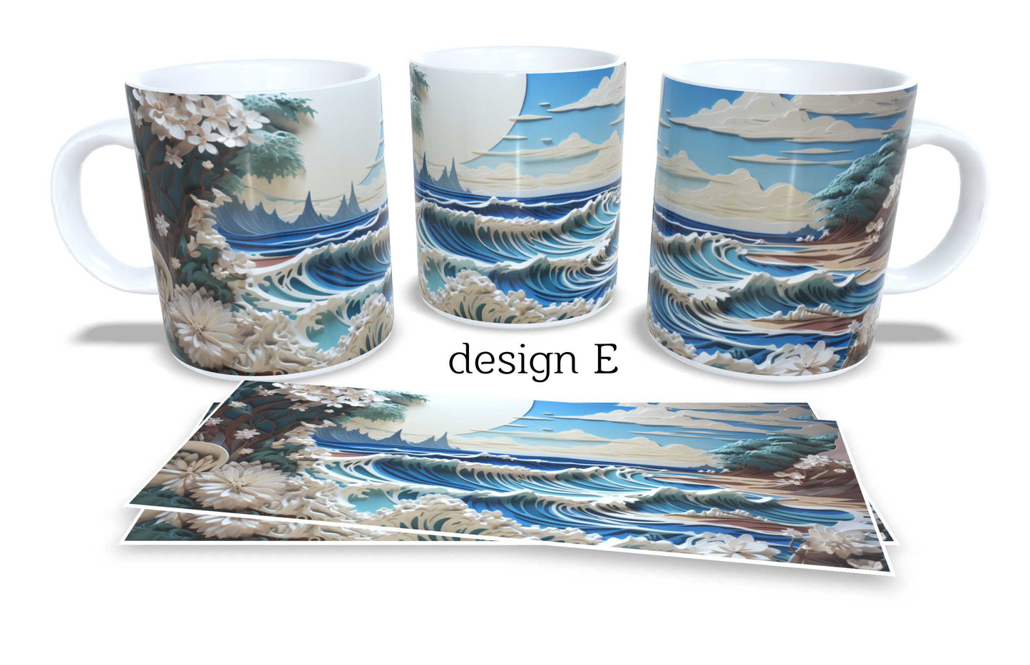 Set of 2 Coffee and Tea Mugs.