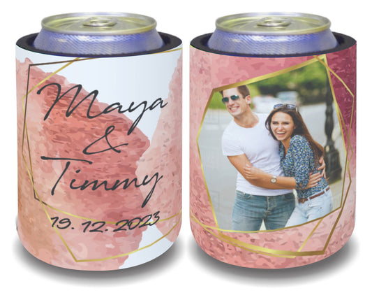 Personalised Wedding Stubby Holders