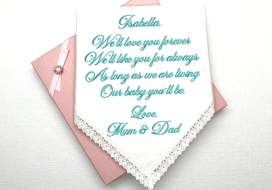 Wedding Handkerchiefs #107