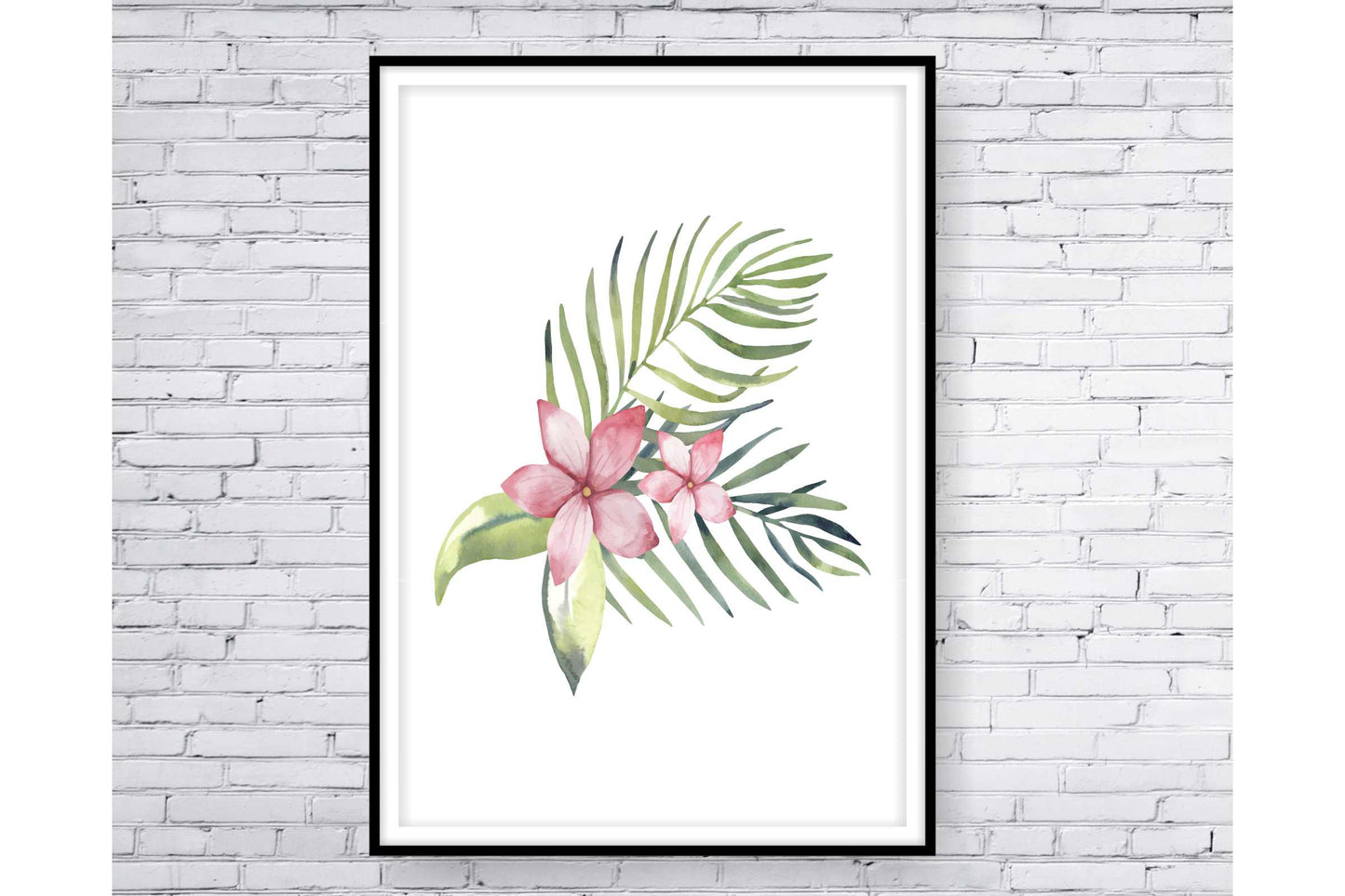 Floral and tropical wall art. Floral and tropical wall prints