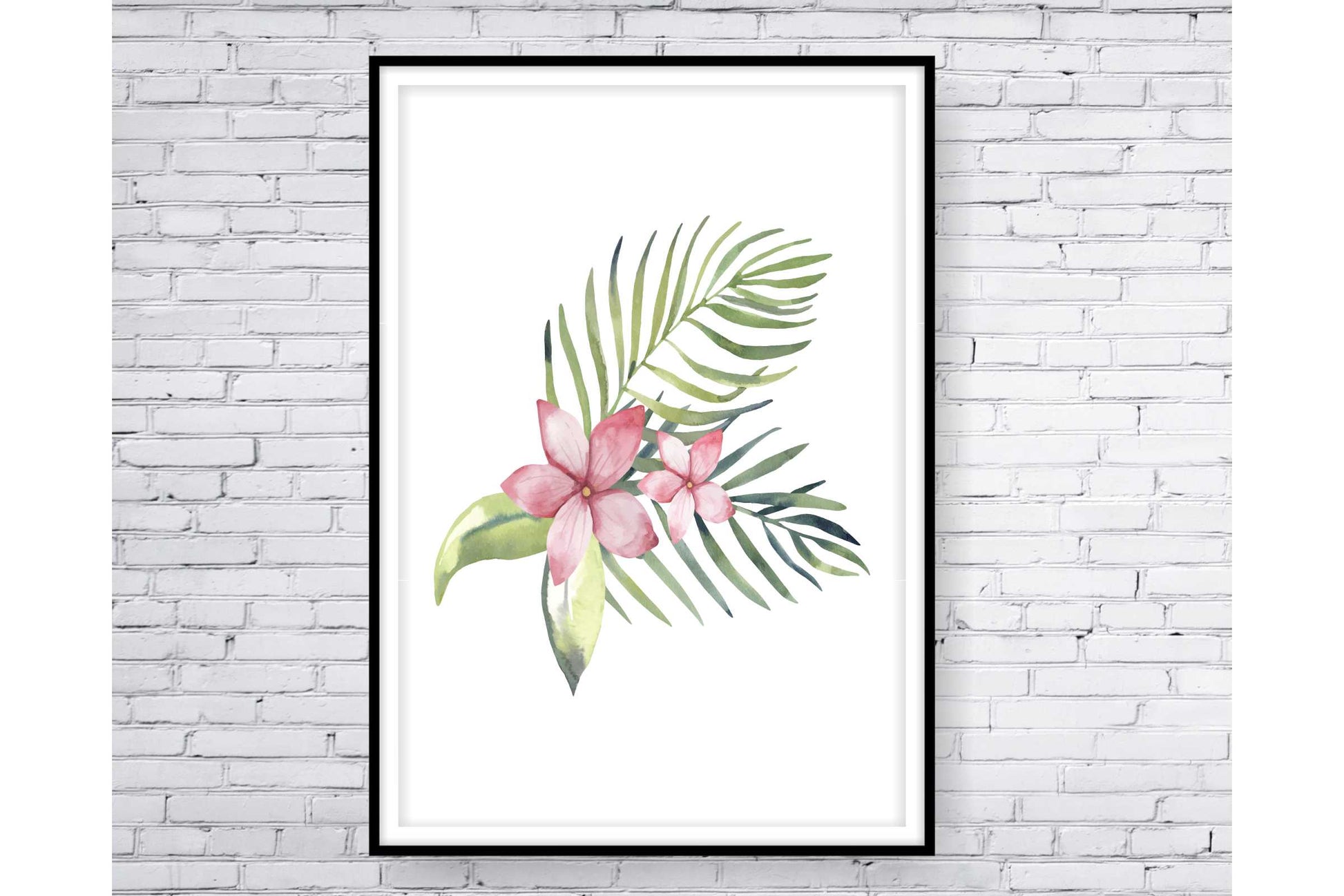 Floral and tropical wall art. Floral and tropical wall prints