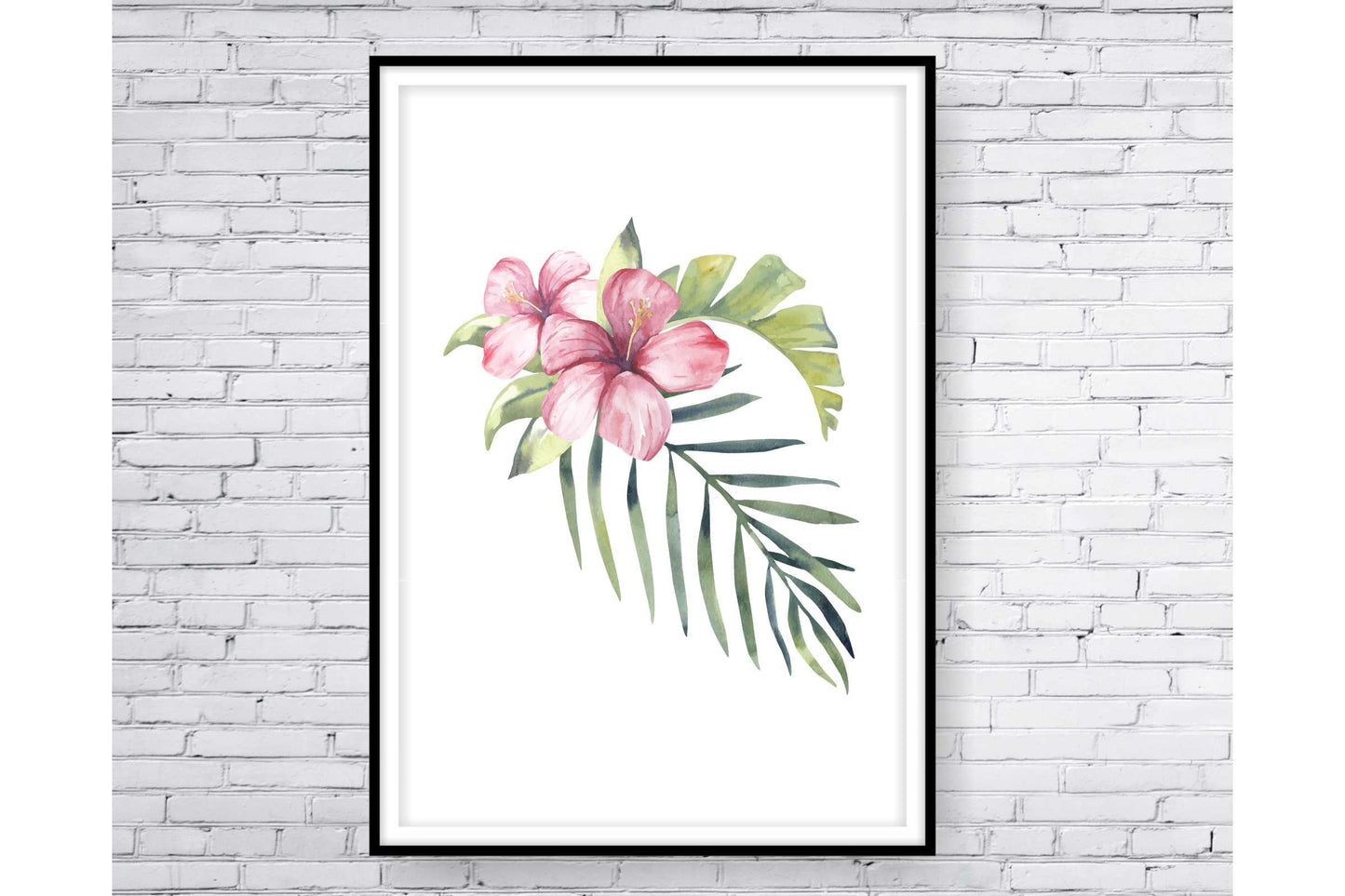 Floral and tropical wall art. Floral and tropical wall prints