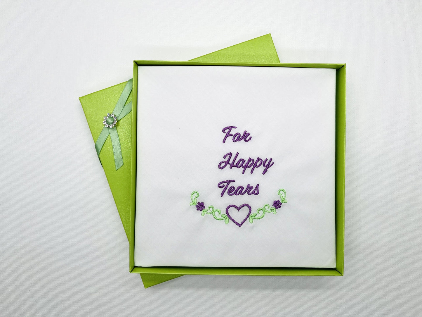 Embroidered Wedding Handkerchiefs #118