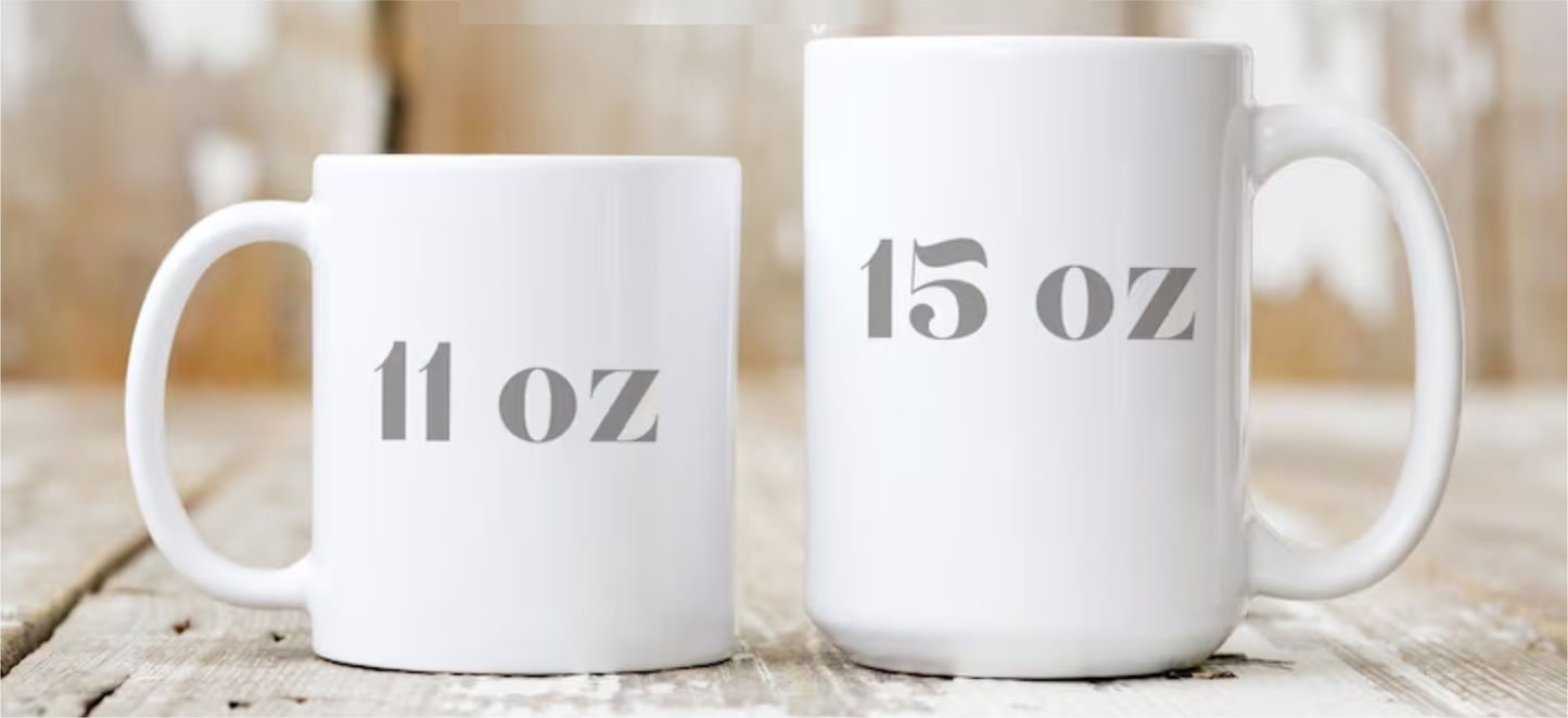 #221 Personalized Colourfull Coffee and Tea Mug. Coffee Cup. Tea Mug. Full colour sublimated