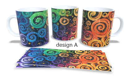 Colourfull Coffee and Tea Mug. Coffee Cup. Tea Mug. 