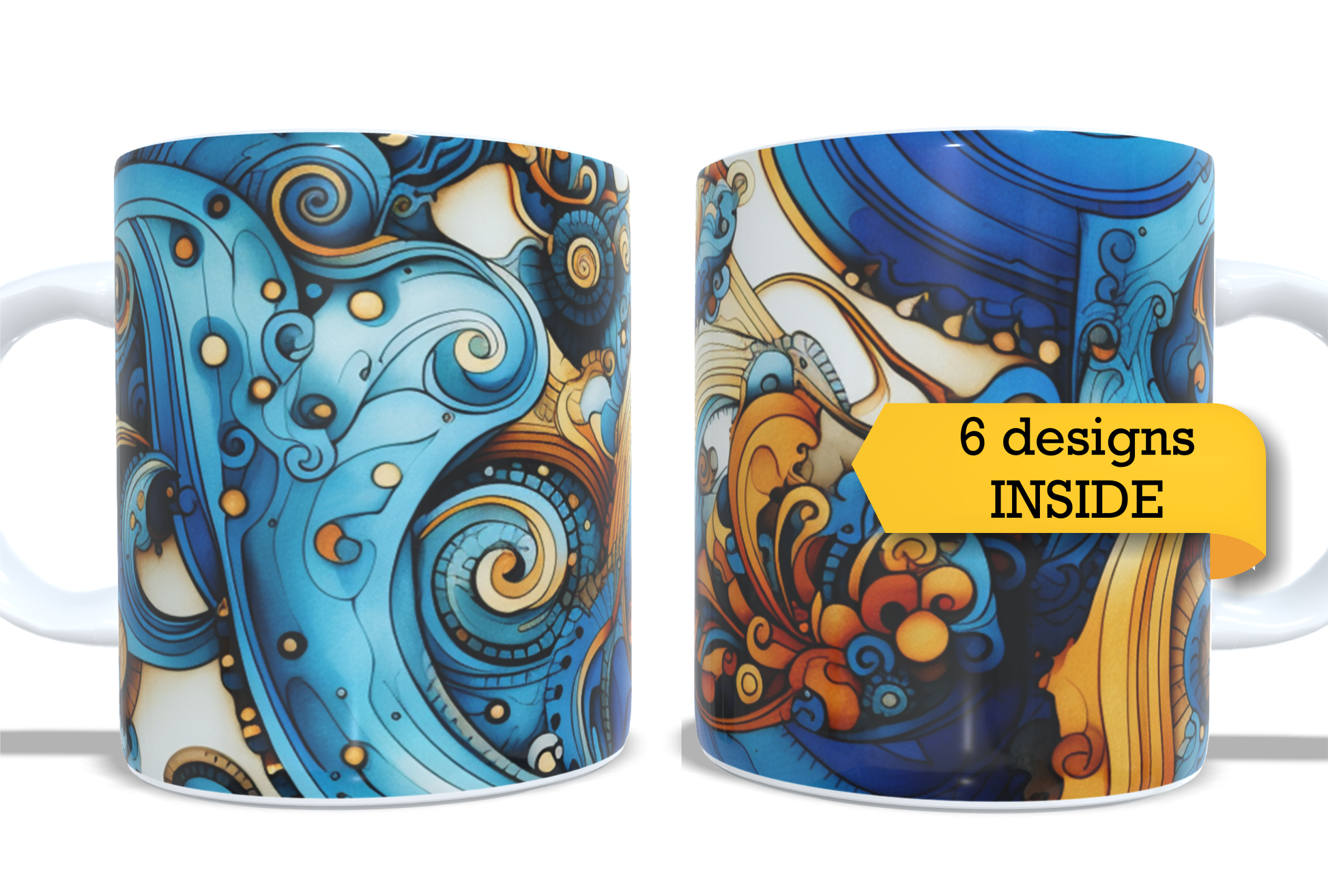 Colourfull Coffee and Tea Mug. Coffee Cup. Tea Mug. 