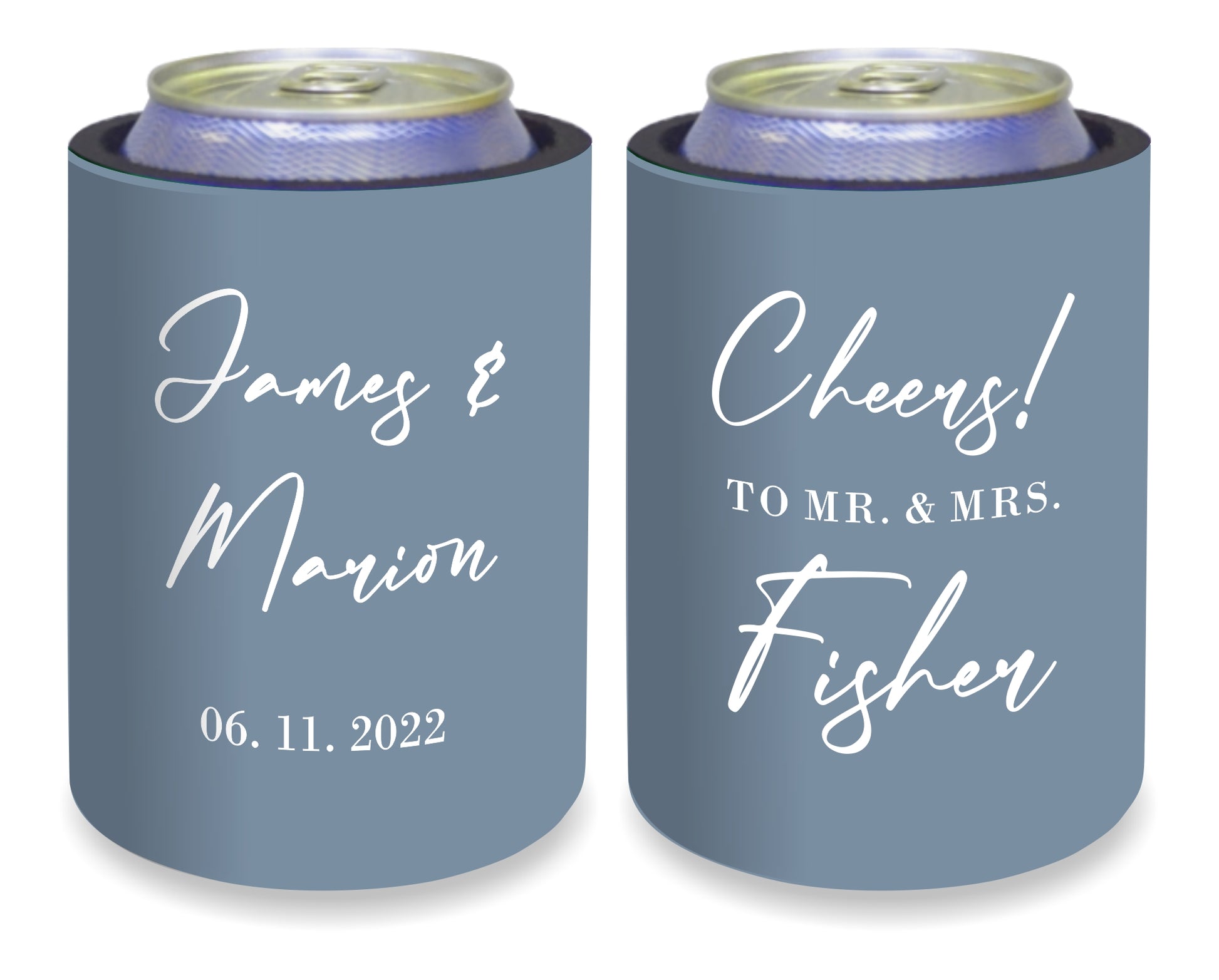 Personalised Wedding Stubby Holders