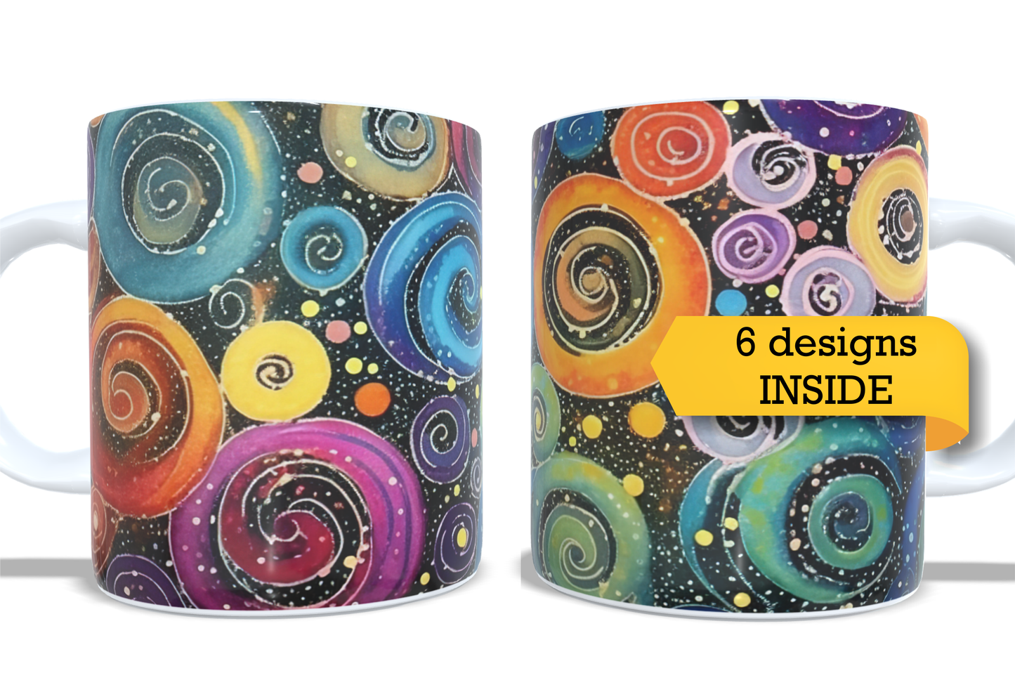 Colourfull Coffee and Tea Mug. Coffee Cup. Tea Mug. 