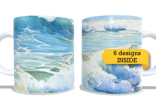 Set of 2 Coffee and Tea Mugs.