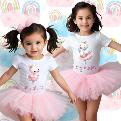 Big Sister, Little Sister T-shirt for Girls - #219