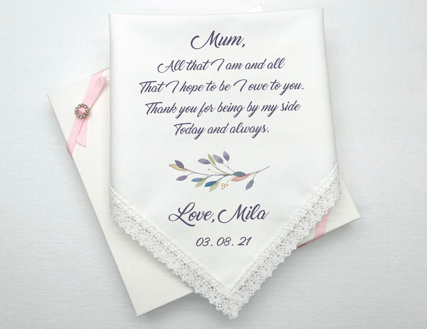 Wedding Gift Handkerchiefs