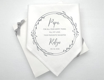 Wedding Gift Handkerchiefs