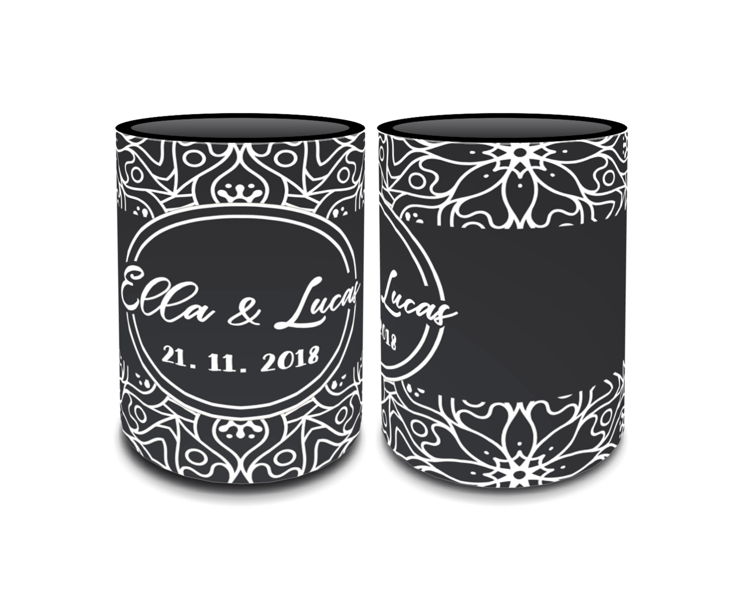 Full Colour Sublimated Wedding Stubby Holder