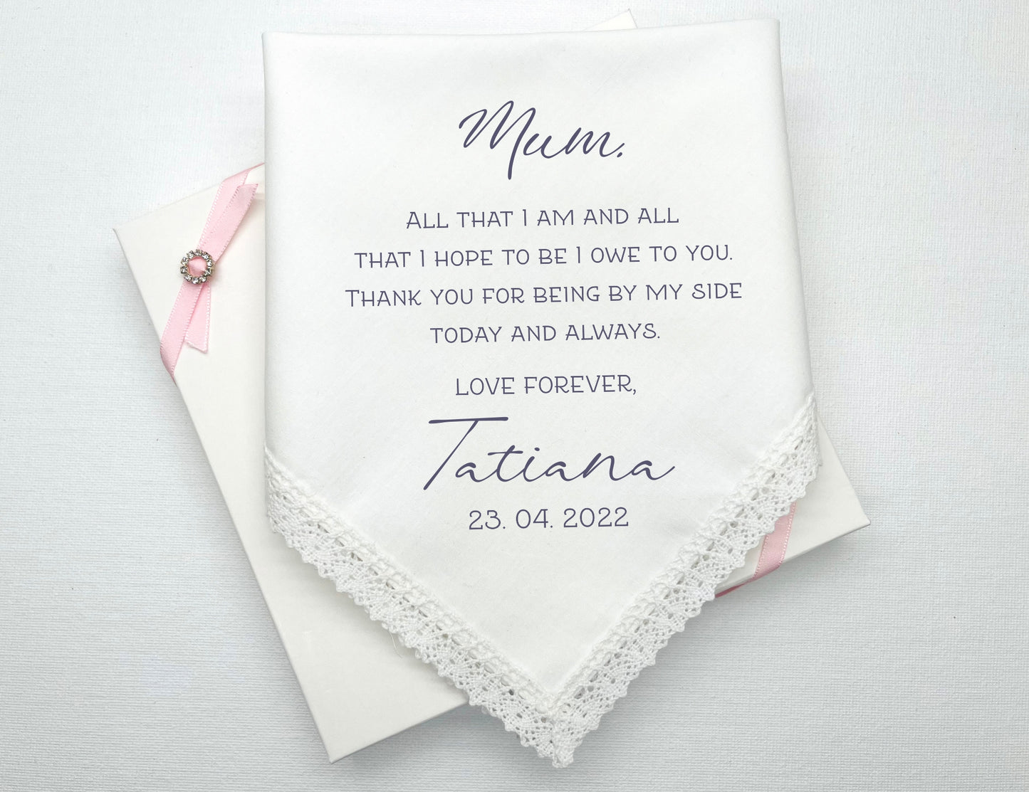 Wedding Gift Handkerchiefs