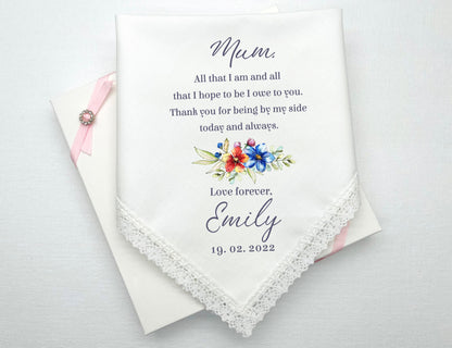 Wedding Gift Handkerchiefs