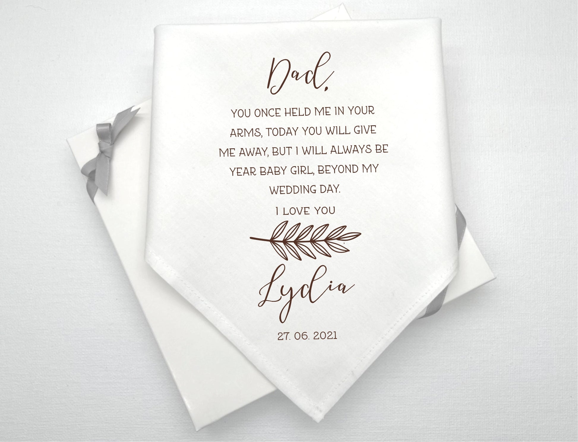 Wedding Gift Handkerchiefs